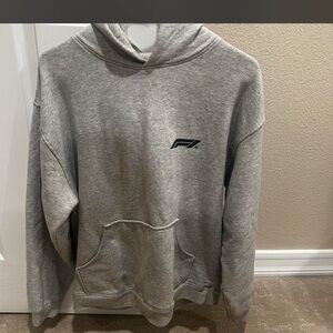 PacSun Gray Logo Hoodie